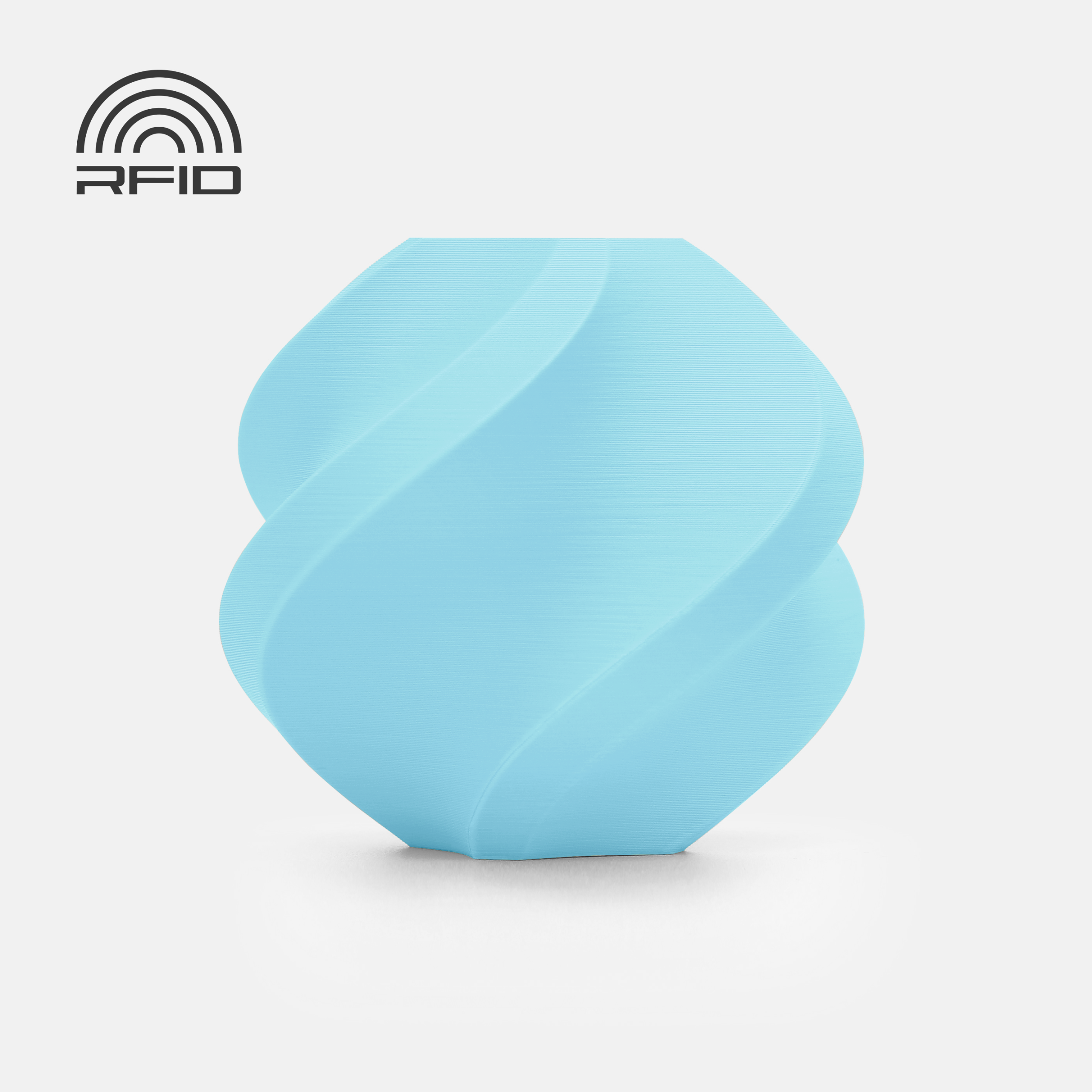 PLA Matte Ice Blue (11601) Refill 1Kg Bambu Lab