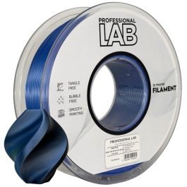 PLA Silk Dual Color Black Blue C/Bobine 1Kg Prof.Lab