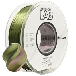 PLA Silk Tri Color Army C/Bobine 1Kg Prof.Lab