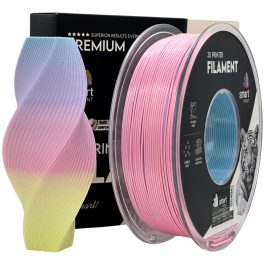 PLA Silk Rainbow Light Color C/Bobine 1Kg SmartPrint