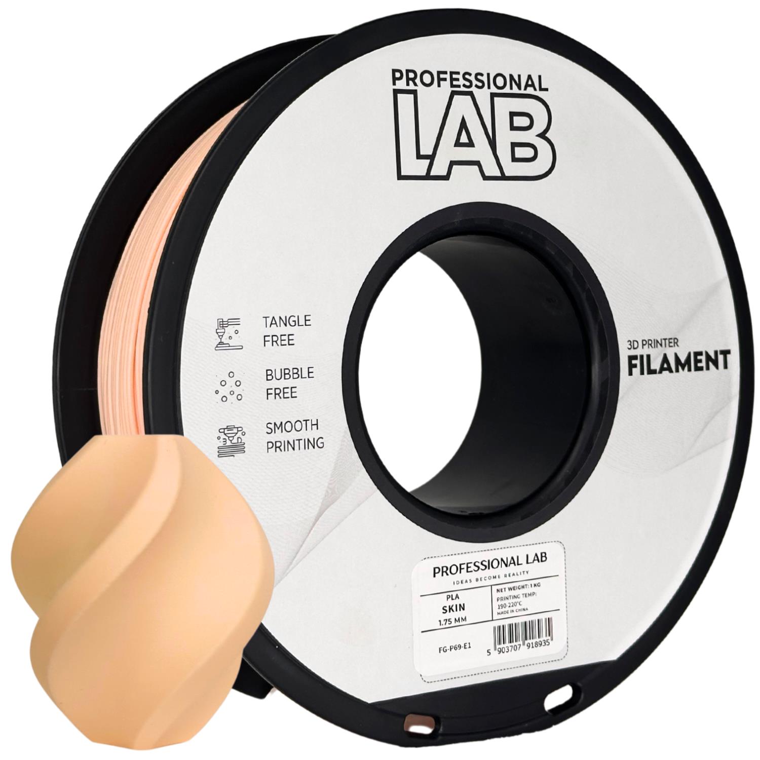 PLA Skin C/Bobine 1Kg Prof.Lab